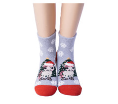 Носки Китай махровые-пенка Лошадка и елка размер 36-40