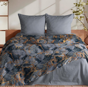 Комплект постельного белья Fine Line Бернини перкаль евро