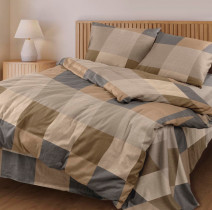 Комплект постельного белья Любимый дом Эспрессо бязь 1.5-спальный