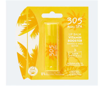 Бальзам для губ 305 By Miami Манго и Масло Ши 4.8 гр - 1