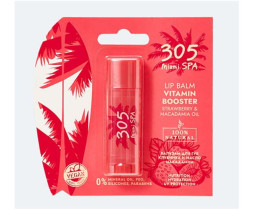 Бальзам для губ 305 By Miami Клубника и Масло Макадами 4.9 гр
