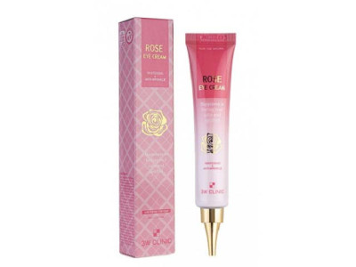 Крем для век 3W Clinic Rose с розой 40 мл