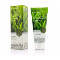Пенка для умывания 3W Clinic Green Tea с зелёным чаем 100 мл