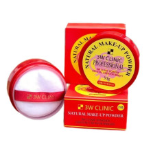 Пудра для лица 3W Clinic Natural Make-Up Powder Рассыпчатая пудра тон 10 Перламутр 30 гр