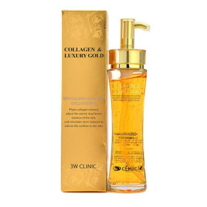 Эссенция для лица 3W Clinic восстанавливающая с коллагеном и золотом 150 мл