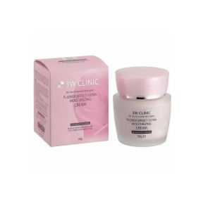 Крем для лица 3W Clinic увлажняющий с цветочными экстрактами 50 гр