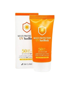 Солнцезащитный крем 3W Clinic Clinic Multi Protection UV Sun SPF50+ PA+++ 70 мл
