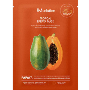 Маска для лица JMsolution тканевая для выравнивания тона кожи с экстрактом папайи 28 мл