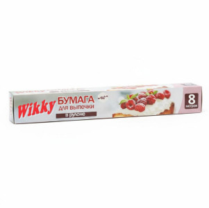 Бумага для выпечки Wikky 8 м