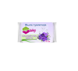 Мыло туалетное Wikky Альпийские цветы 75 гр