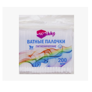 Ватные палочки Wikky 200 шт