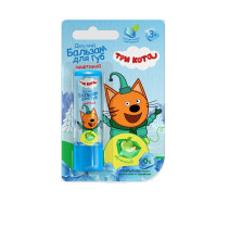 Бальзам для губ Три Кота Зимние каникулы яблочный