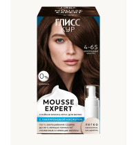 Краска для волос ГЛИСС КУР мусс 4.65 Шоколадный каштан 85 мл