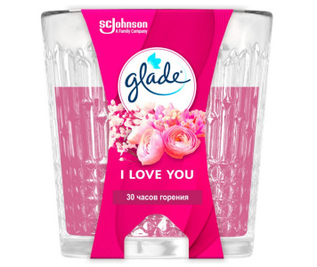 Свеча ароматическая Glade I Love You 130 гр