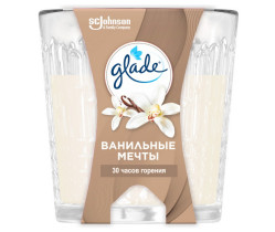 Свеча ароматическая Glade Ванильные мечты 130 гр
