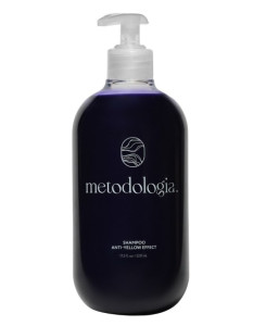 Шампунь для волос Metodologia Тонирующий против желтизны 520 мл