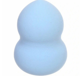 Спонж для макияжа голубой 4.2*6 см
