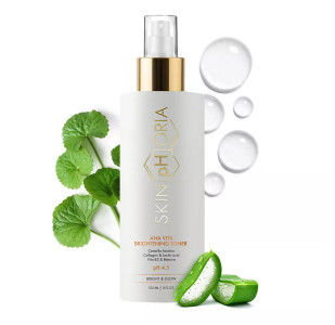 Тонер для лица SKINPHORIA с фруктовыми кислотами для сияния 150 мл