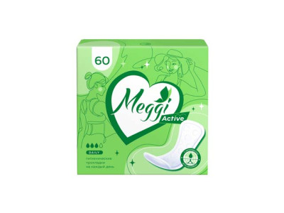Прокладки ежедневные Meggi Panty Active 60 шт