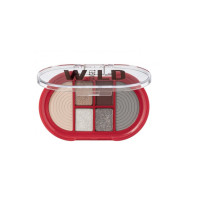 Палетка теней для век Stellary Wild Angel тон 01 Коричнево-серый