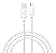 Кабель для зарядки BY Fusion USB(A)-Type C белый 3A 1 м