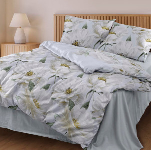 Комплект постельного белья Любимый дом Дикий шиповник бязь 1.5-спальный