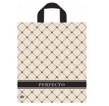 Пакет подарочный One Time Перфекто Карамель 95 мк 35*31*5 см