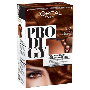 L'Oreal Paris Краска для волос "Prodigy" без аммиака, оттенок 5.35, Шоколад - 1