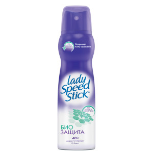 Дезодорант-антиперспирант спрей Lady Speed Stick Био Защита 150 мл