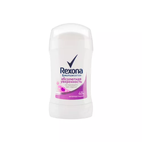 Дезодорант-антиперспирант стик Rexona Абсолютная уверенность  40 мл – 1