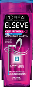 Шампунь для волос L`Oreal Paris Elseve Сила Аргинина Light укрепляющий, для слабых волос, склонных к жирности 250 мл - 1
