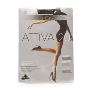 Колготки Omsa Attiva 20den 4 Nero