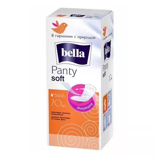 Прокладки ежедневные Bella Panty Soft Белая Линия 20 шт – 1