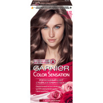 Краска для волос Garnier Color Sensation стойкая Роскошь цвета оттенок 6.12 Сверкающый Холодный Мокко 110 мл
