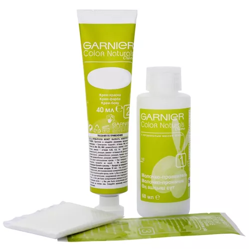Garnier Стойкая питательная крем-краска для волос "Color Naturals", оттенок 2.10, Иссиня черный – 1