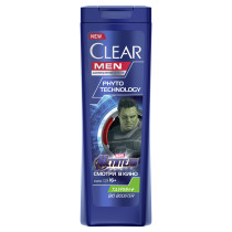 Шампунь для волос Clear Men Phytotechnology с экстрактами лекарственных растений против перхоти 400 мл