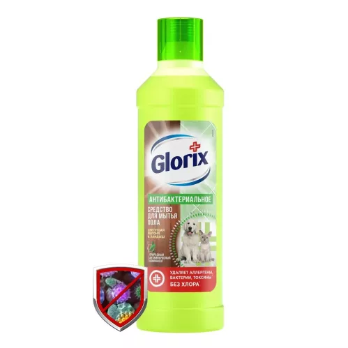 Моющее средство Glorix Цветущая Яблоня и Ландыш для пола 1 л – 3