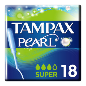 Тампоны Tampax Pearl  Super Duo с аппликатором 18 шт