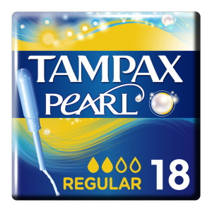 Тампоны Tampax Pearl  Regular Duo с аппликатором 18 шт