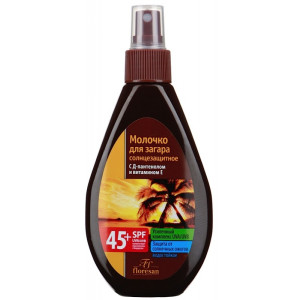 Солнцезащитное молочко Floresan SPF45 160 мл