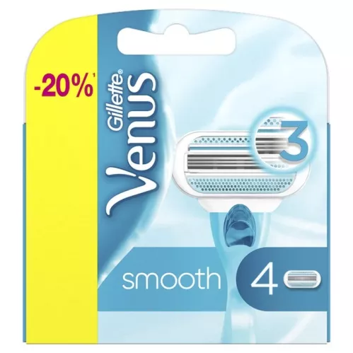 Сменные кассеты Venus Smooth 4 шт – 8