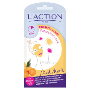 Маска для лица L'action Radiance Face Mask для хорошего цвета 15г