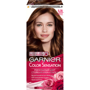 Краска для волос Garnier Color Sensation стойкая Роскошь цвета оттенок 5.35 Пряный шоколад 110 мл - 1