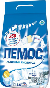 Стиральный порошок Пемос Зимнее утро 5,5кг