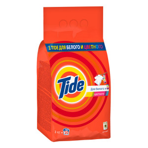 Стиральный порошок Tide Автомат для белого и цветного белья 3кг Акция