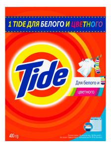 Стиральный порошок Tide Ручная стирка для белого и цвета 400гр