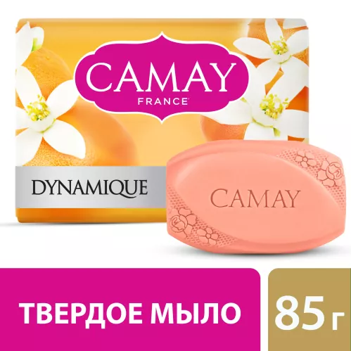 CAMAY Динамик твердое мыло с ароматом розового грейпфрута 85 гр – 1