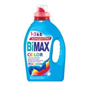 Средство для стирки жидкое BiMax Color гель 1,5л