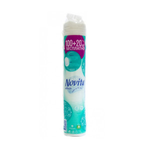 Диски ватные Novita Delicate 100+20шт