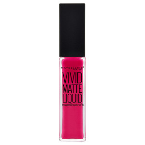 Жидкая помада для губ Maybelline New York Vivid Matte матовая оттенок 30 Завораживающая фуксия 7.7 мл - 1